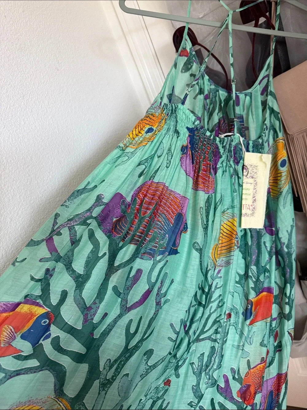 Aratta under the sea maxi size Medium Dress - Picture 7 of 9